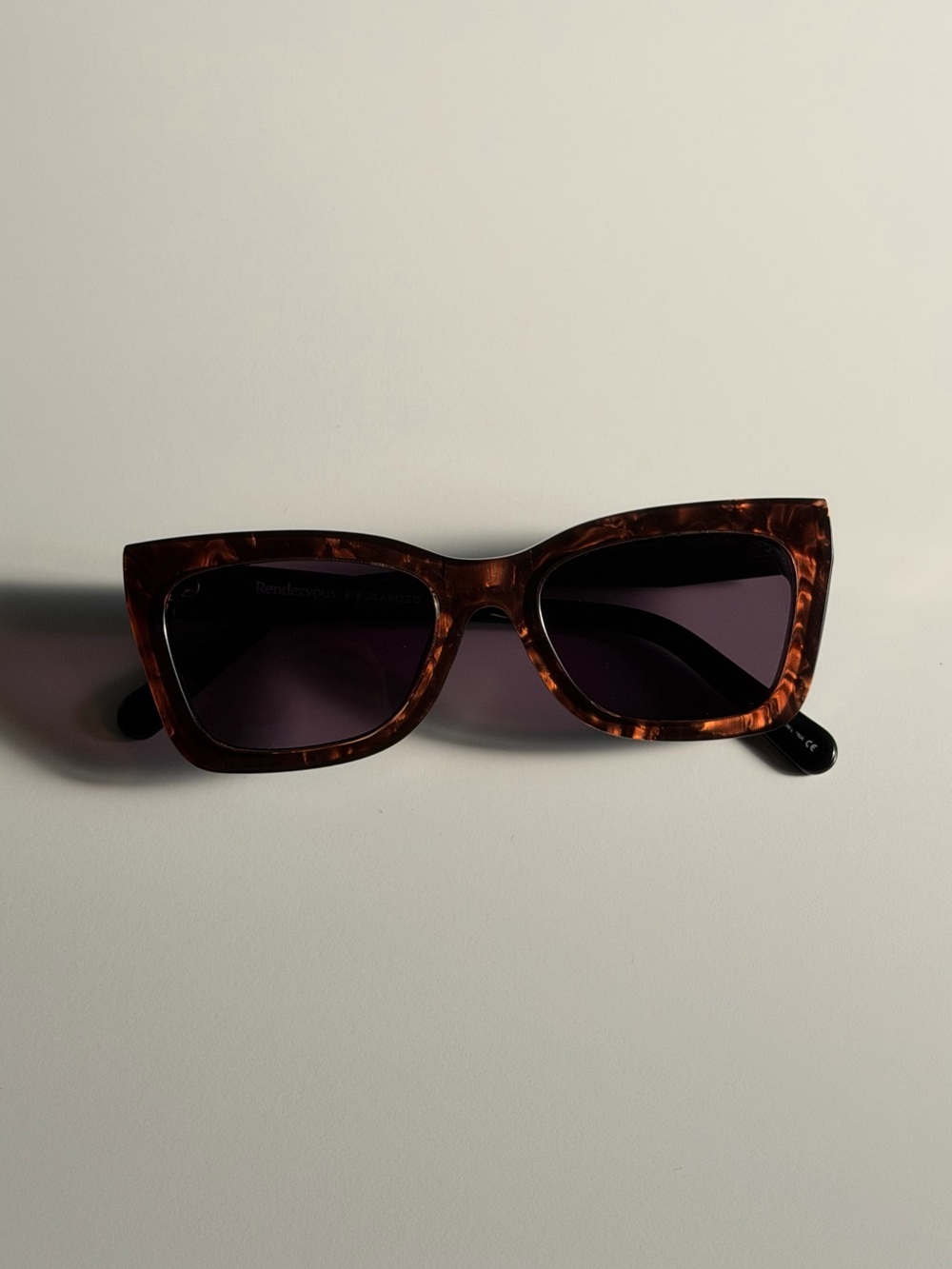 Z Supply Tortoiseshell Cat-Eye Sunglasses - Brown - Rendezvous Polarized